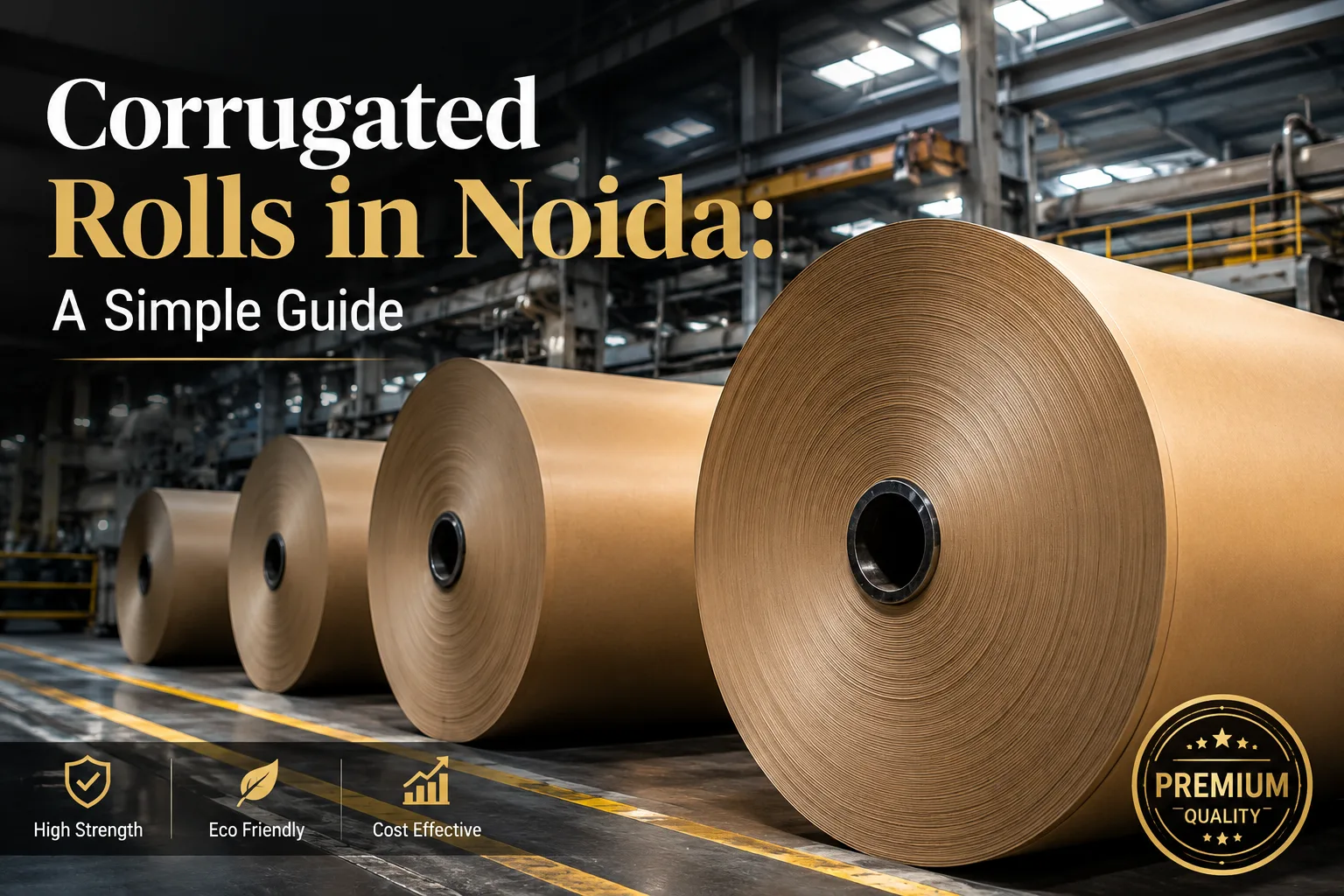 Corrugated Rolls in Noida: A Simple Guide