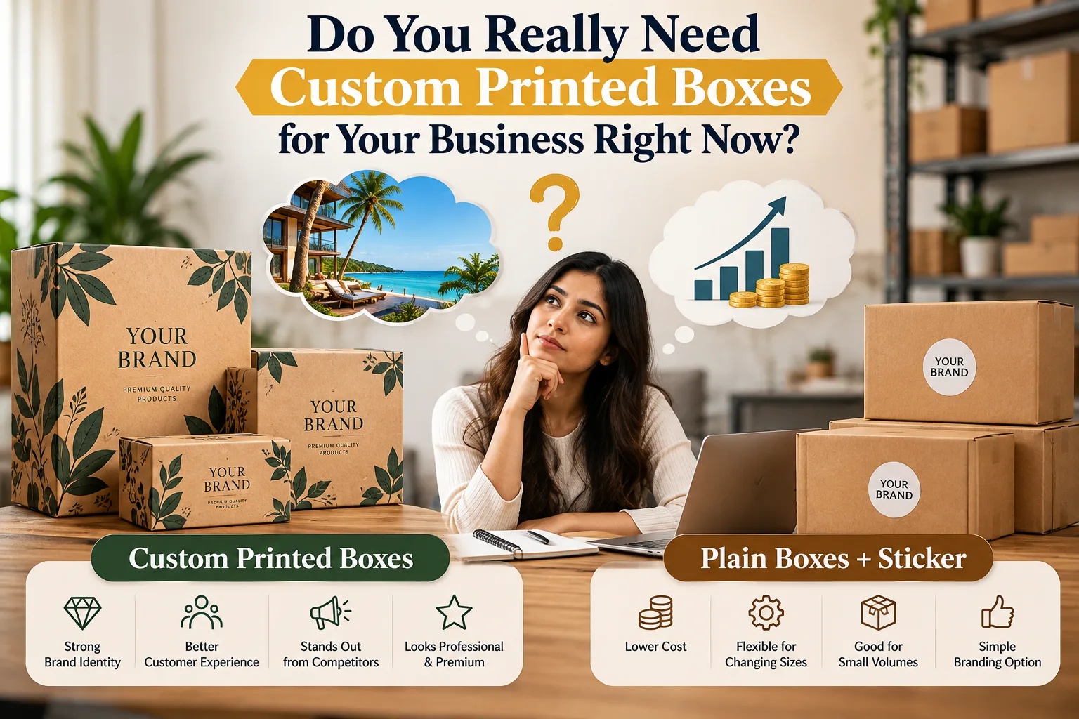 Do You Really Need Custom Printed Boxes for Your Noida Business?