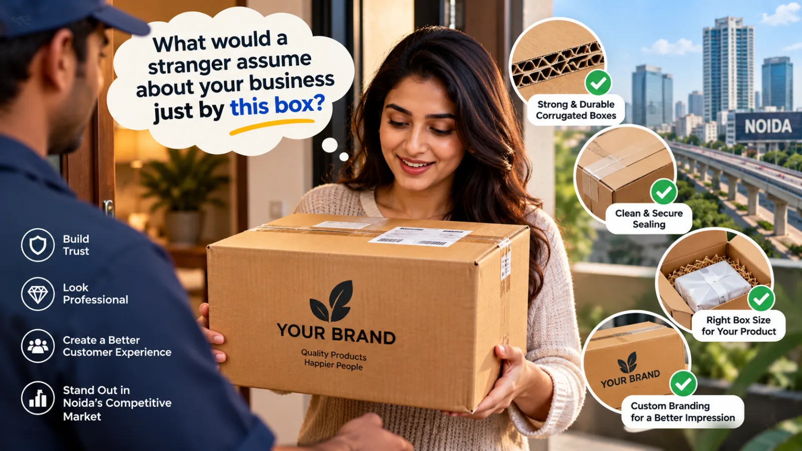 Is Your Packaging Making a Good First Impression on Noida Customers?