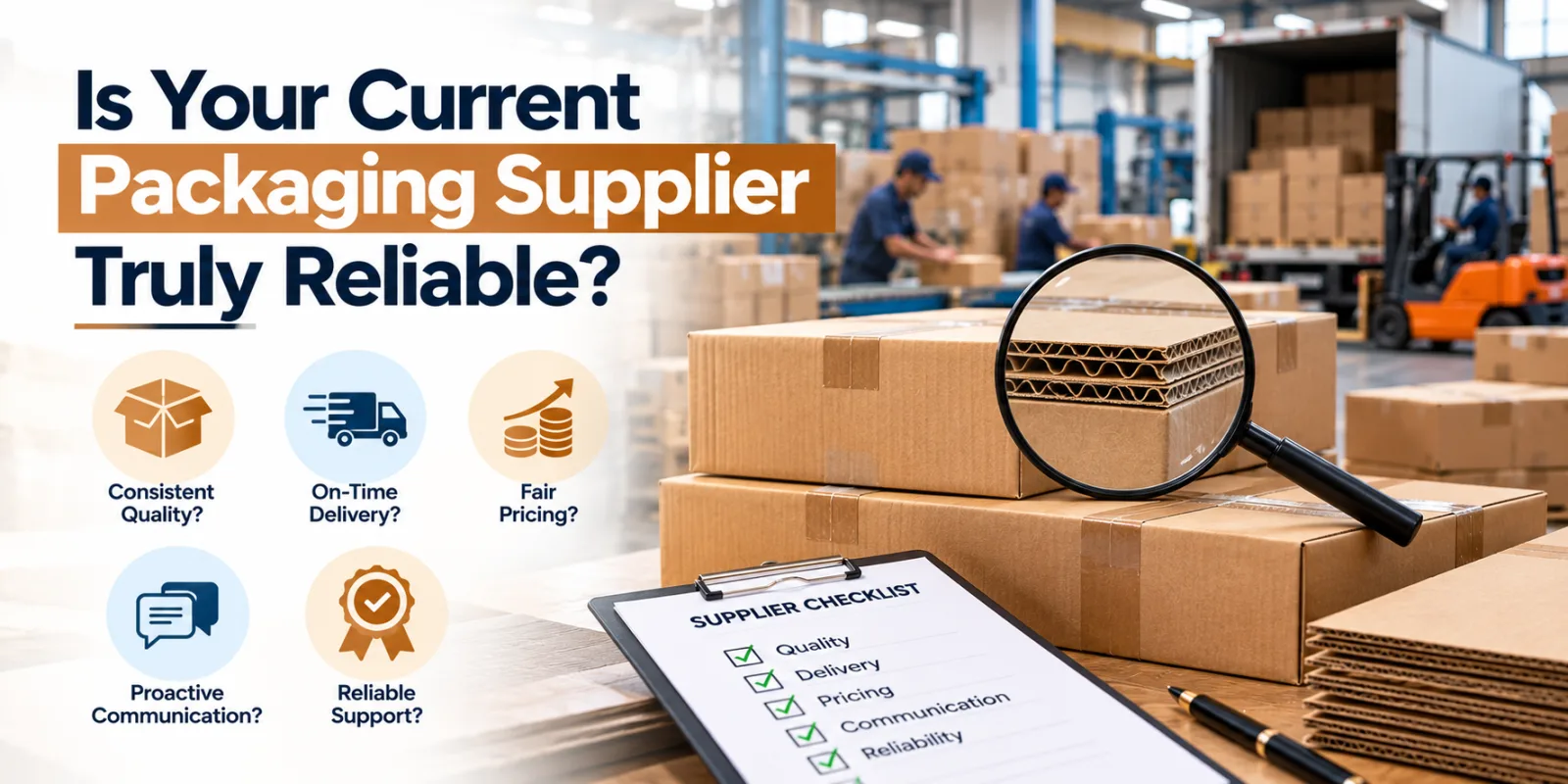 Is Your Packaging Box Supplier in Noida Actually Reliable?