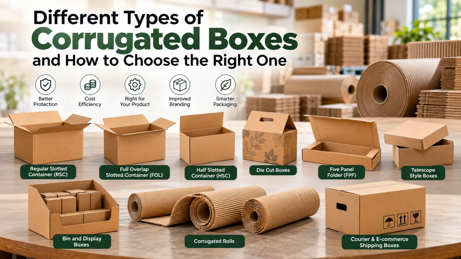 Uses of Corrugated Boxes in Our Day to Day Life