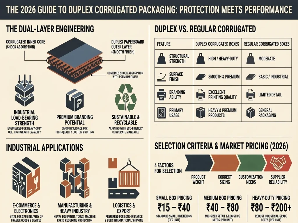 duplec corrugated boxes in noida